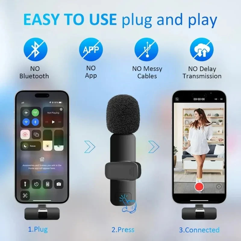 Wireless Lavalier Microphone
