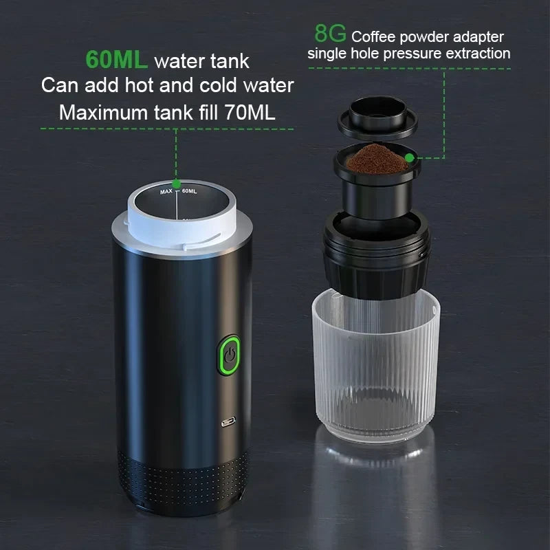 Portable Electric Espresso Maker