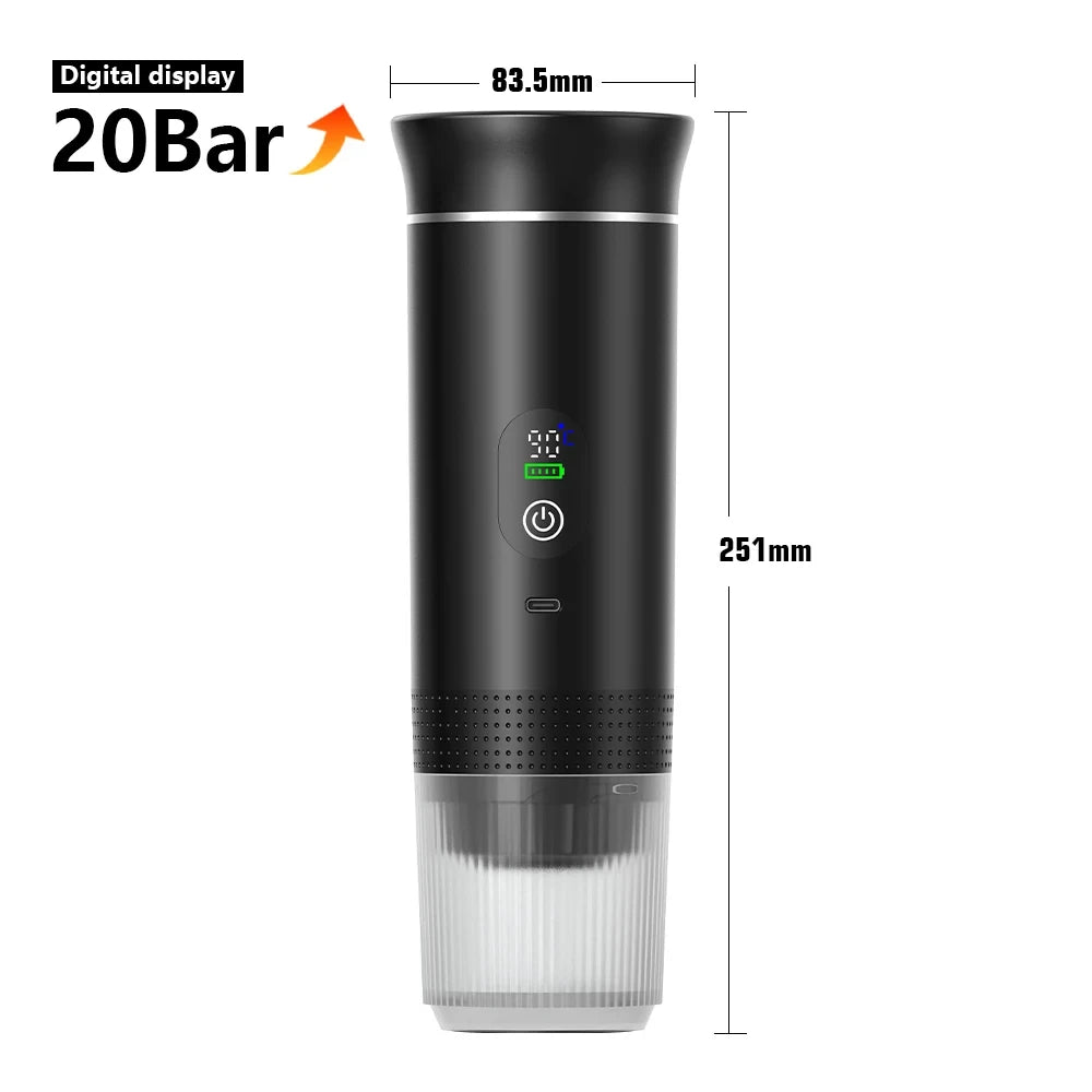 Portable Electric Espresso Maker