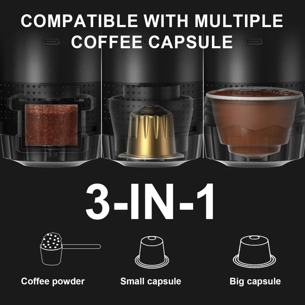 Portable Electric Espresso Maker